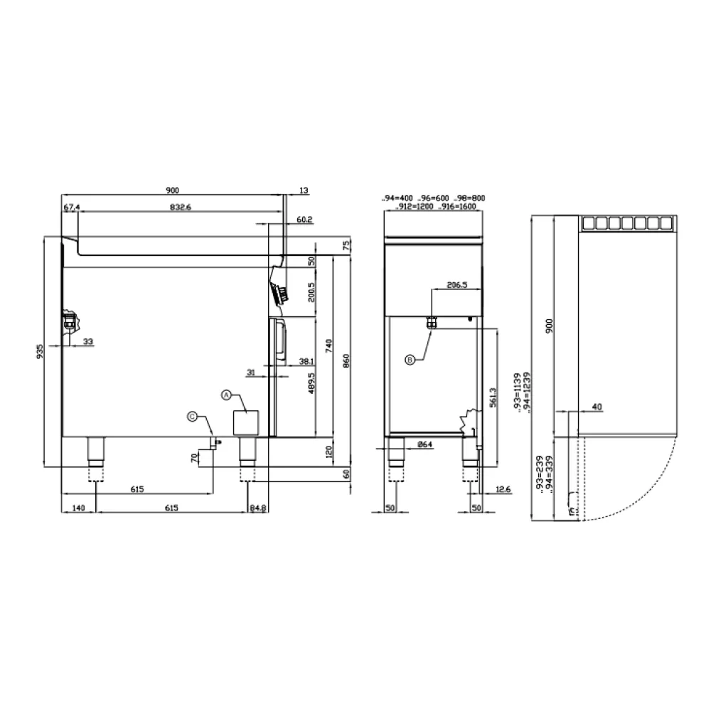 Induction cooktop LOTUS 09030833