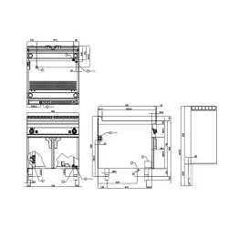 Pasta cooker for ships LOTUS 09100831X