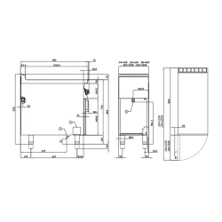 Electric griddle for ships LOTUS 0906123CX