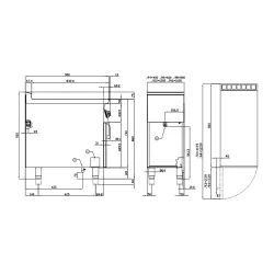 Gas griddle LOTUS 09230451