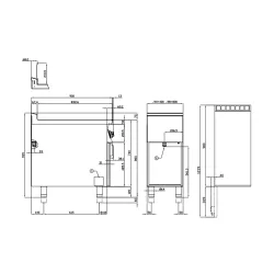 Electric fryer LOTUS 09090430