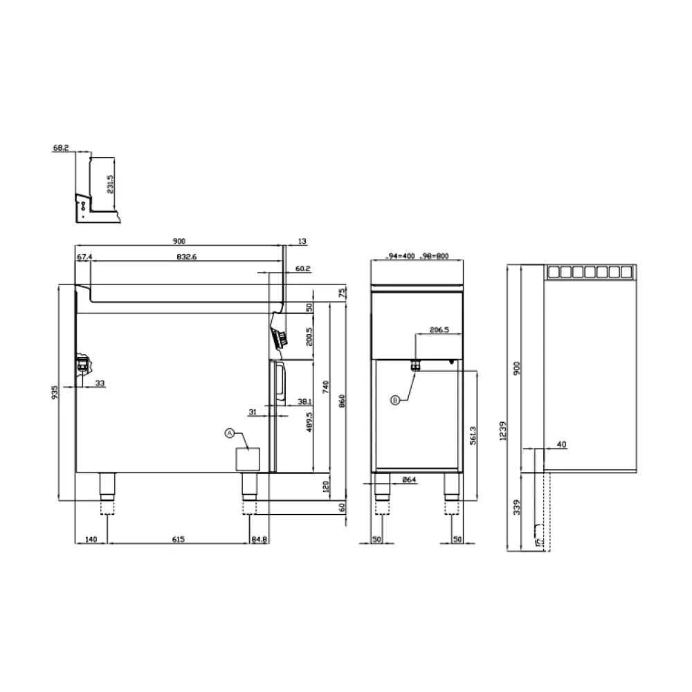 Electric fryer LOTUS 09090830