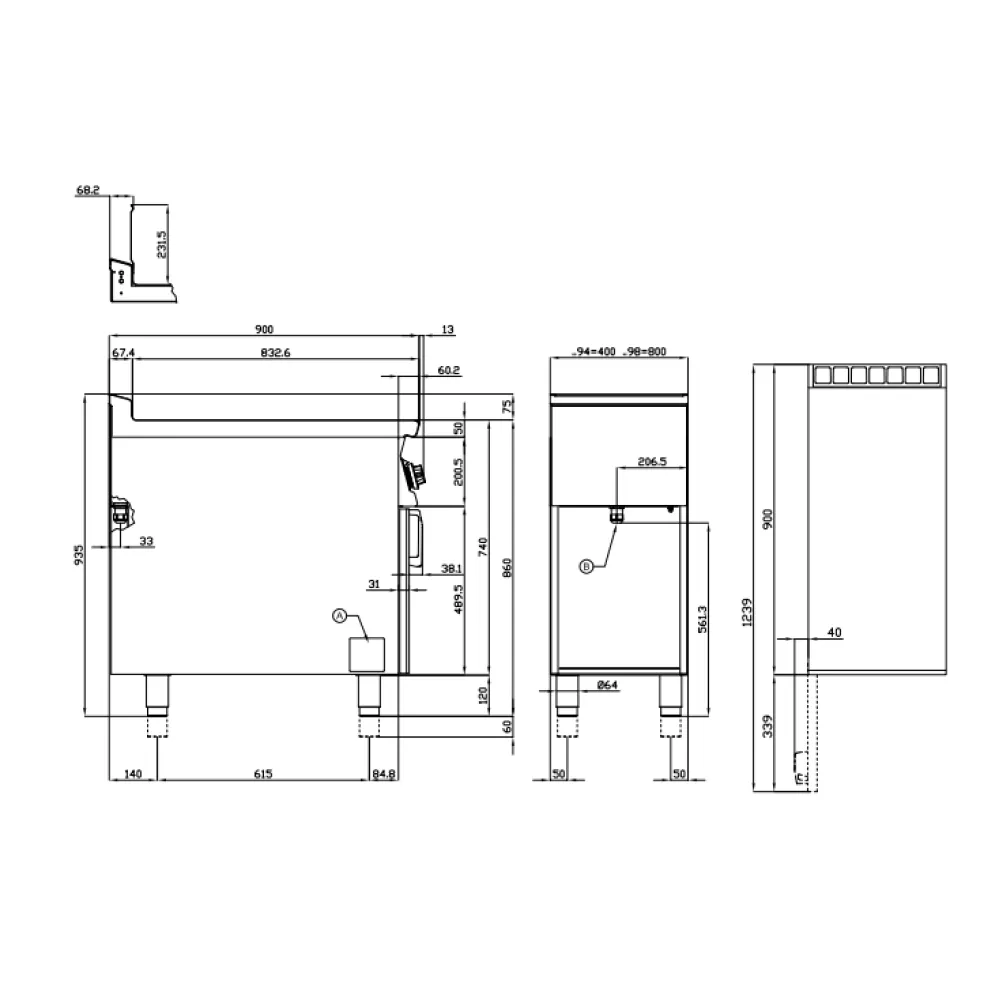 Electric fryer LOTUS 09090831