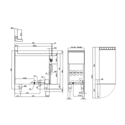 Gas fryer LOTUS 09260851