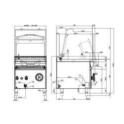 Electric deep fryer LOTUS 09131230X