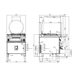 Electric boiling pot LOTUS 09160831