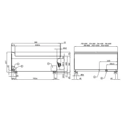 Electric griddle for ships LOTUS 1906123BX