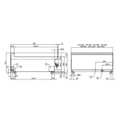 Electric griddle for ships LOTUS 19080431X