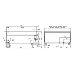 Electric griddle for ships LOTUS 19080831X