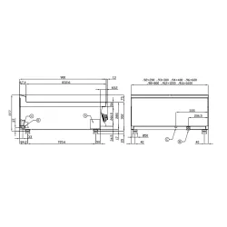 Electric griddle for ships LOTUS 19080430X