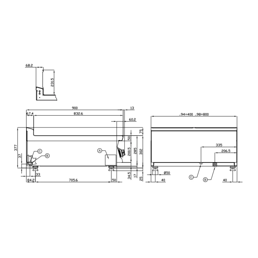 Electric Fryer for ships LOTUS 19090432X