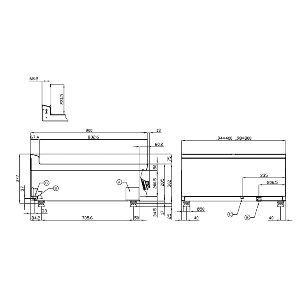 Electric Fryer for ships LOTUS 19090430X
