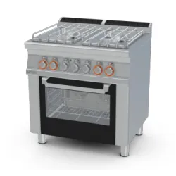 Gas stove with oven LOTUS 0880086A