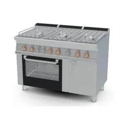 Gas stove with oven LOTUS 0880126A