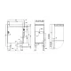 Gas hob with stand or neutral cabinet LOTUS 08210450