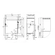 Gas hob with stand or neutral cabinet LOTUS 08210851