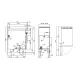 Hot bain-marie with shelves LOTUS 08220850