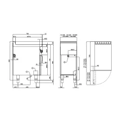 Gas griddle LOTUS 08230853