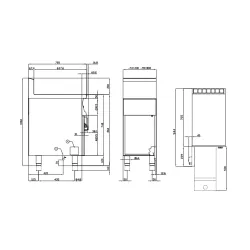 Gas fryer LOTUS 08260451