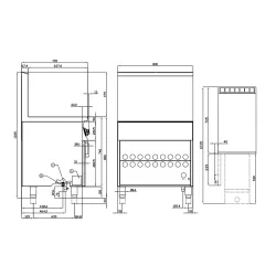 Gas fryer LOTUS 08260855