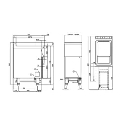 Electric fryer LOTUS 0815A432