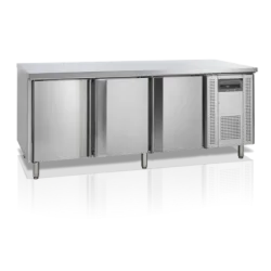 Counter refrigerator table without drawers TEFCOLD BK310