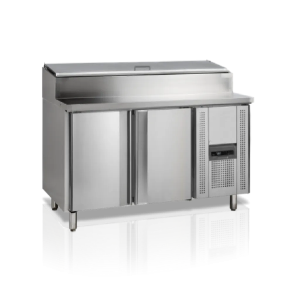 Counter refrigerator table without drawers TEFCOLD SS7200