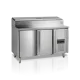 Counter refrigerator table without drawers TEFCOLD SS7200