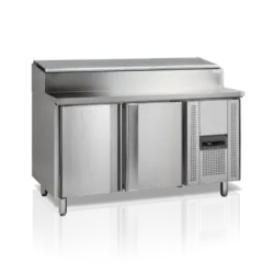 Counter refrigerator table without drawers TEFCOLD SS8200