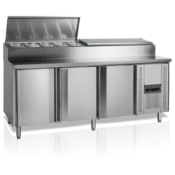 Saladette counter TEFCOLD SS8300