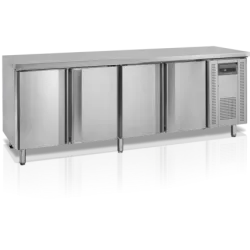 Counter refrigerator table without drawers TEFCOLD SK6410