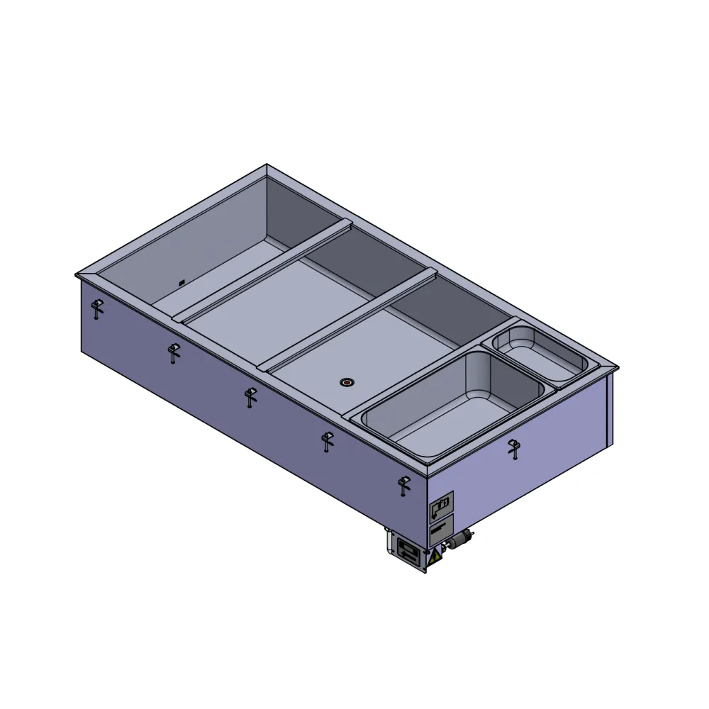 Hot drop-in bain-marie BHS-HoReCa GNX4X13