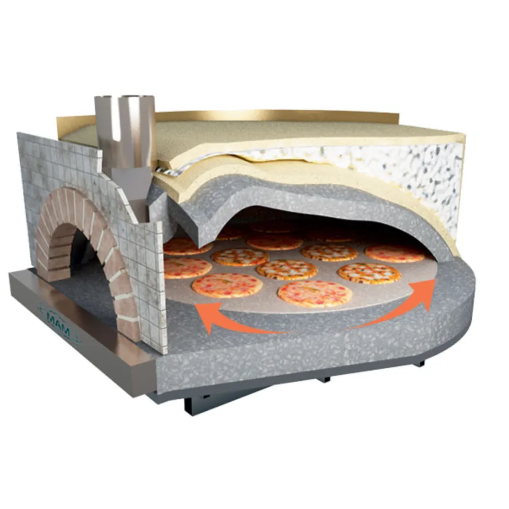 Wood-fired pizza oven MANNA FORNI MF130D